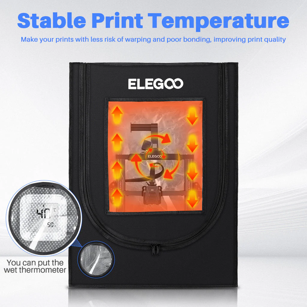 Enceinte pour imprimante 3D pour Neptune 2/2D/2S/3/3 Pro/4/4 Pro - Image 2