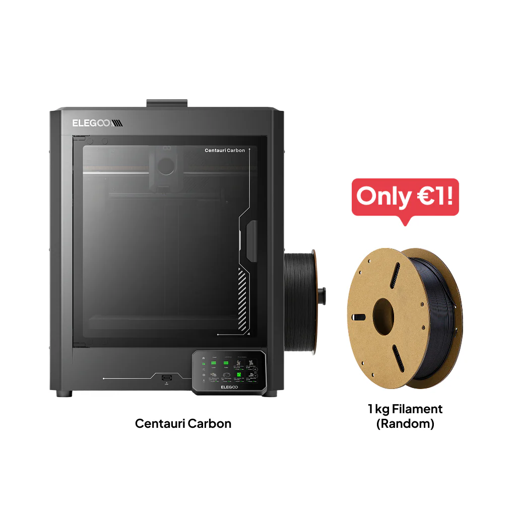 Pack Centauri Carbon : Obtenez 1 kg de filament pour seulement 1 €