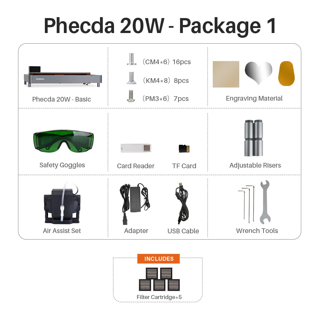 Graveur et Découpeur Laser Phecda - Image 15