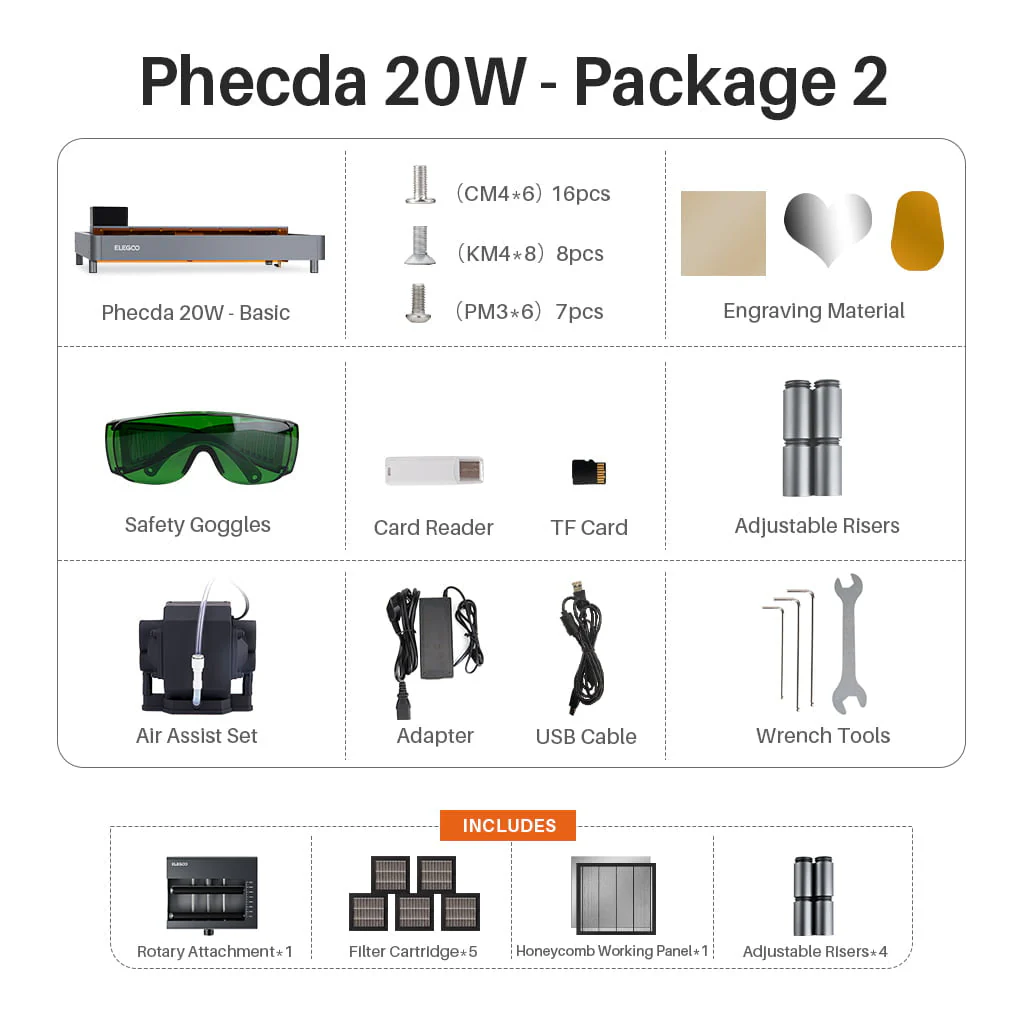 Graveur et Découpeur Laser Phecda - Image 16