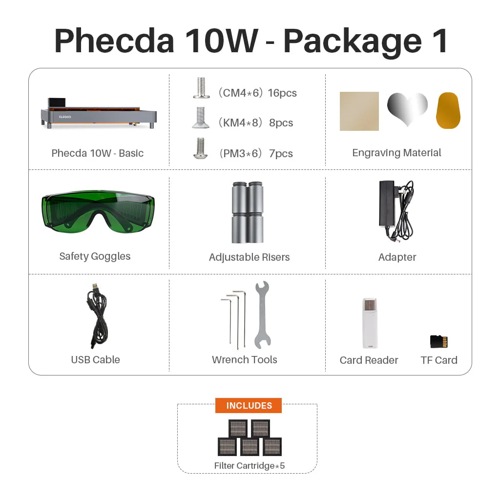 Graveur et Découpeur Laser Phecda - Image 9