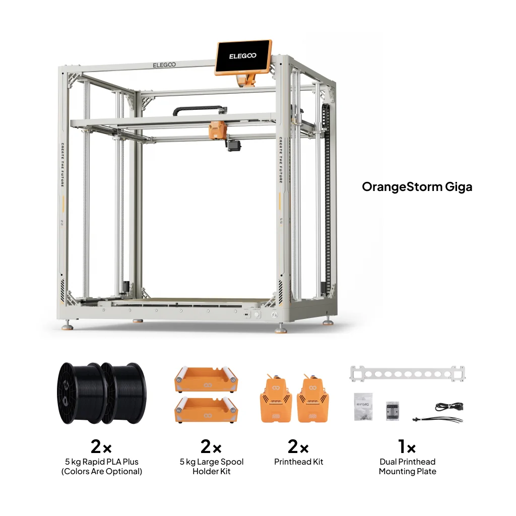 Pack OrangeStorm Giga avec imprimante à double tête d'impression - Image 2